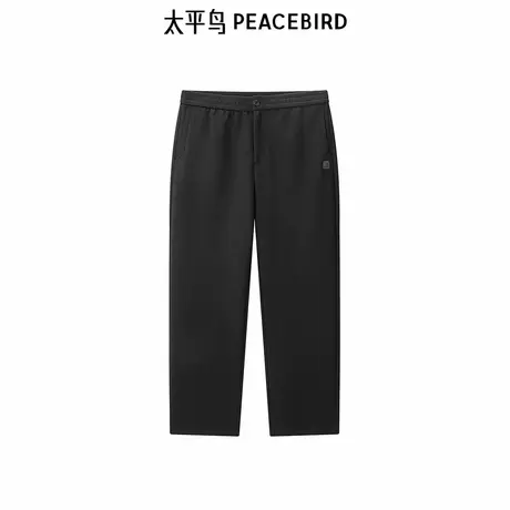 【商场同款】太平鸟男装纯色锥形裤时尚休闲裤B2GBE3274图片