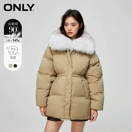 【甄选专享】【上新】ONLY奥莱2023冬季新款时尚百搭90白鹅绒保暖商品大图