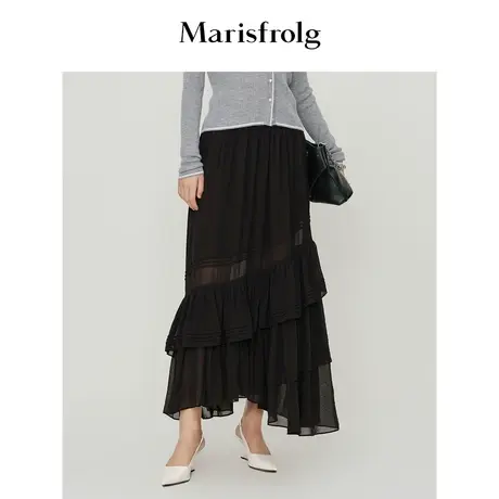 【奥莱清仓保暖季特价 】玛丝菲尔半身裙商品大图