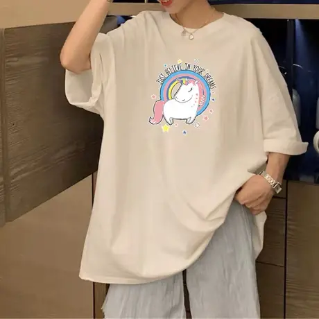 新疆重磅纯棉t恤男女同款中国风国潮短袖打底衫ins夏季大码半袖潮图片