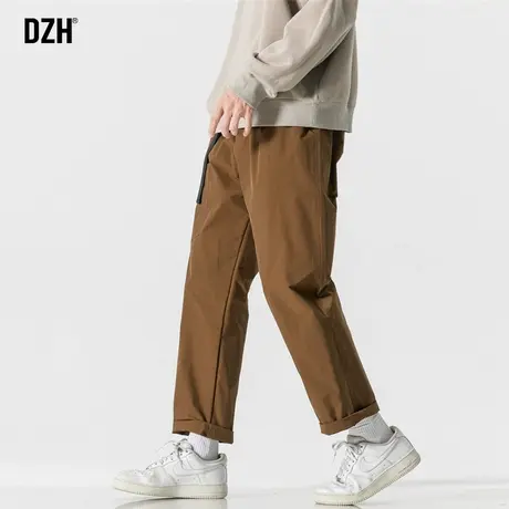 男士休闲裤男2023秋季新款潮牌宽松工装裤百搭运动裤子男裤直筒裤商品大图