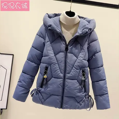 羽绒棉服女短款2023冬季新款韩版ins面包服棉袄加厚学生棉衣外套图片