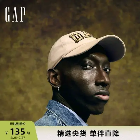 【GAP x DAP联名】男女同款新款经典时尚棒球帽838136弯檐鸭舌帽商品大图