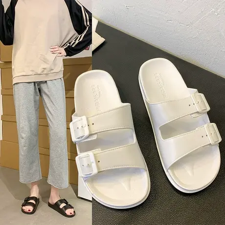 拖鞋女夏外穿ins潮网红居家防滑洗澡情侣凉拖鞋2024新款沙滩鞋男商品大图