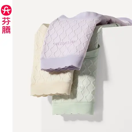 芬腾内裤女抗菌纯棉裆中腰女士三角裤薄款透气提臀性感大码短裤头图片