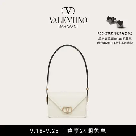 【24期免息】华伦天奴VALENTINO女士 LETTER 小号牛皮手袋肩背包商品大图