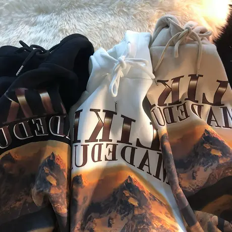 连帽加绒加厚卫衣女秋冬2024新款慵懒风外套学生小个子宽松上衣服图片