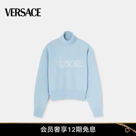 【春夏新品】VERSACE/范思哲 女士Re-Edition Logo套头衫图片