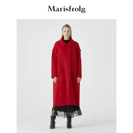 【奥莱清仓保暖季特价 】玛丝菲尔毛呢外套商品大图