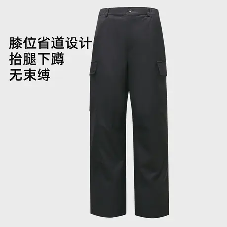 骆驼男装休闲裤2025新款男工装直筒宽松户外高端多口袋运动阔腿商品大图