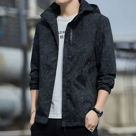 三合一冲锋衣外套男秋冬2024新款潮牌休闲春秋季夹克男士加厚风衣商品大图