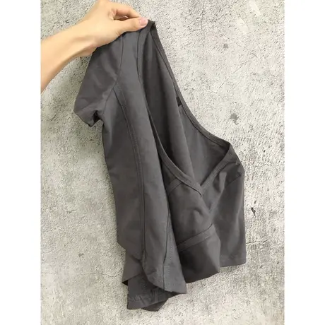 辣妹短款紧身小衫短袖T恤女夏季2024新款修身韩版鱼骨方领上衣潮图片