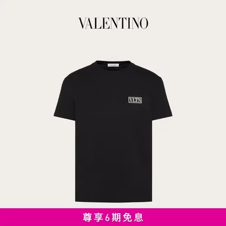 【24期免息】华伦天奴VALENTINO男士 VLTN TAG 棉质T恤商品大图
