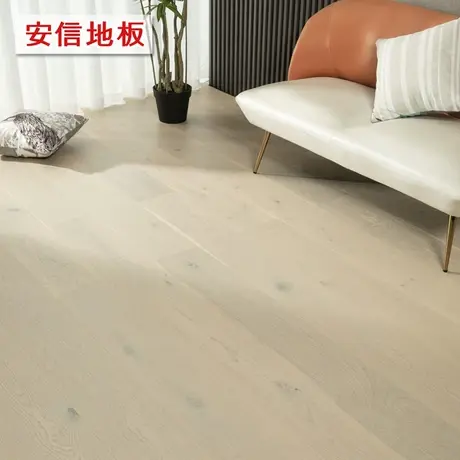 安信橡木三层实木复合地板轻奢橡木锁扣地暖适用ENF级3mm表层商品大图