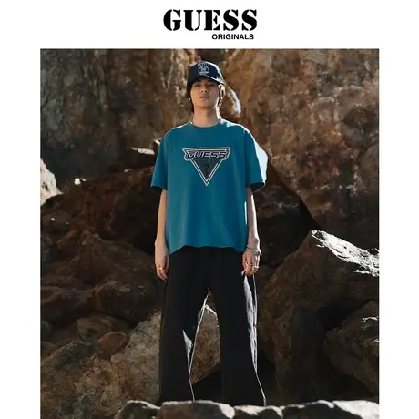GUESS Originals x 88rising胶囊系列男短袖T恤-M3P商品大图