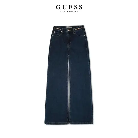 【秀智明星同款】【韩国制造】GUESS 牛仔裤-YO1D1097商品大图