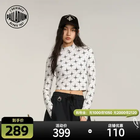 PALLADIUM帕拉丁上衣时尚潮流百搭女士圆领长袖T恤198954商品大图