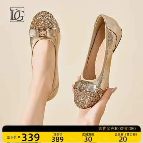 真皮浅口单鞋女平底内增高舒适软底妈妈鞋2023新款头层牛皮女鞋商品大图