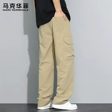 马克华菲美式高街工装裤男士2025新款秋季潮牌户外伞兵休闲裤子X商品大图