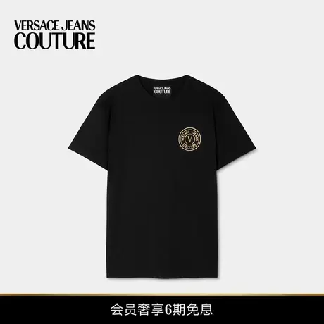 【6期免息】VERSACE JEANS COUTURE 男士V-Emblem修身T恤图片
