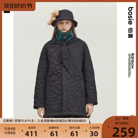 bosie2023冬季宽松棉服男情侣无性别时尚保暖加厚设计棉衣百搭潮商品大图