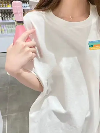 趣味卡通t恤女夏港味chic大码仿棉设计感短袖复古慵懒风ins潮上衣图片