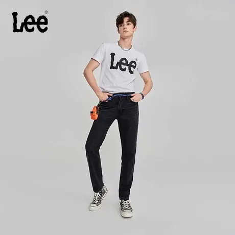 Lee商场同款23早秋新品731舒适锥形黑灰色男牛仔裤潮LMB1007313YS图片