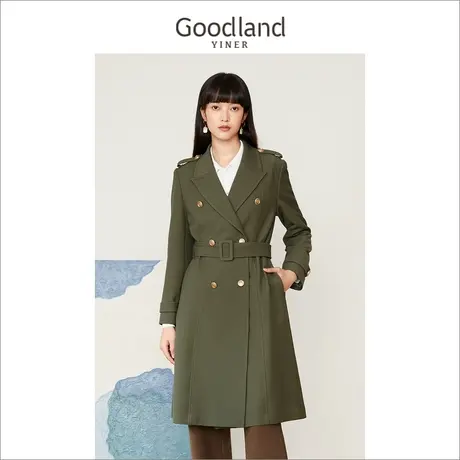 音儿美地女装新款西装领风衣商品大图