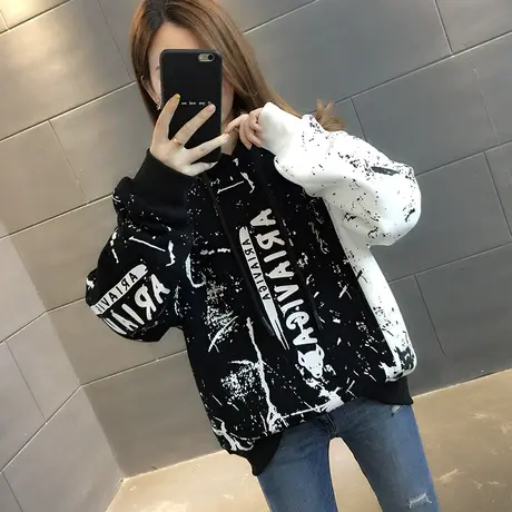 卫衣2023年新款女装韩版秋冬季秋款秋装宽松女士加绒外套爆款上衣图片