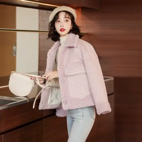 时尚短款保暖羽绒外套图片