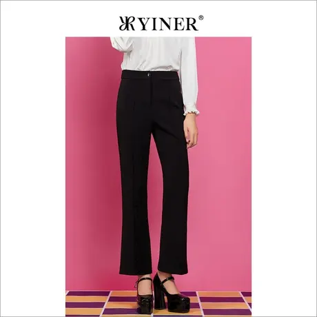 YINER音儿女装2022秋季新款西裤8232320180图片