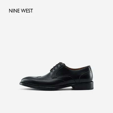 Nine West/玖熙英伦复古布洛克雕花男士皮鞋秋冬皮鞋男真皮男鞋商品大图
