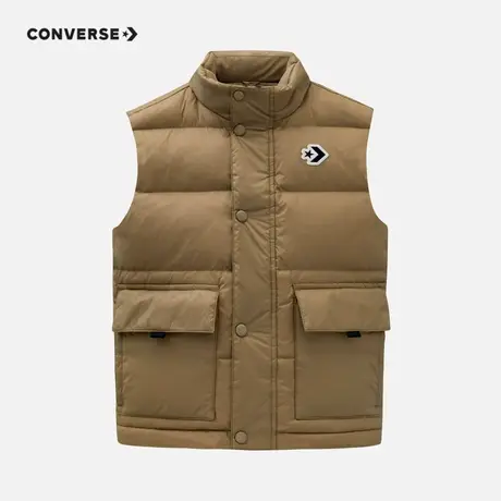converse匡威儿童装男童保暖羽绒马甲百搭冬季新品CNVB-VE-F171图片
