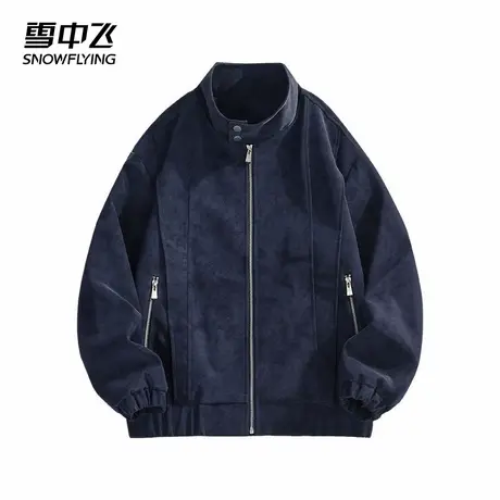 SNOW FLYING/雪中飞2025年秋季新款户外休闲运动百搭宽松情侣夹克商品大图