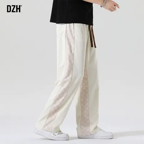 男士运动裤男秋季潮牌休闲裤直筒垂感痞帅高级感裤子篮球裤阔腿裤商品大图