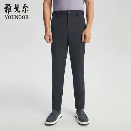 【商场同款】雅戈尔男士长裤春季新款官方商务休闲上班穿长裤男商品大图
