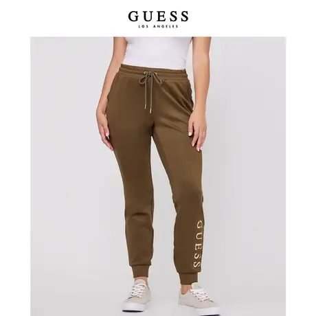 GUESS23新款秋女士宽松百搭运动裤休闲长裤-Q1RQ18K6C71图片
