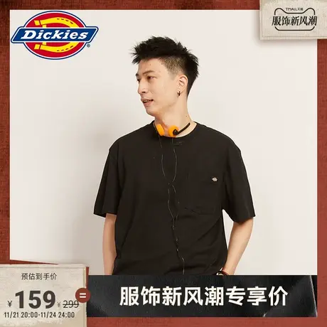 Dickies商场同款 春夏 工装风 短袖T恤 休闲运动上衣商品大图