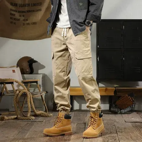 秋季裤子男款百搭男裤宽松舒适休闲裤时尚潮流男士休闲百搭裤子商品大图