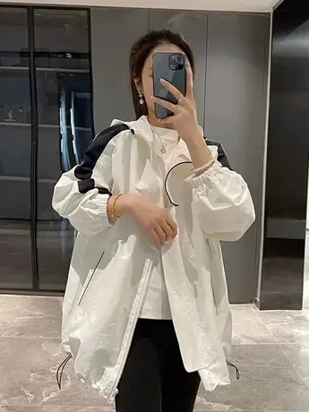 小个子短外套女2023早春秋季女装新款设计感小众休闲夹克衫短风衣图片