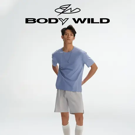 BODYWILD 交错空间五分裤ZBN42II1A图片