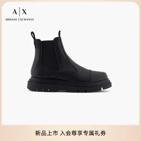 【七夕男友礼物】ARMANI EXCHANGE/阿玛尼秋季新款短筒时尚靴子商品大图