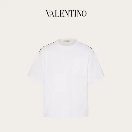 【季末优惠】华伦天奴VALENTINOVALENTINO华伦天奴男士圆领T恤图片
