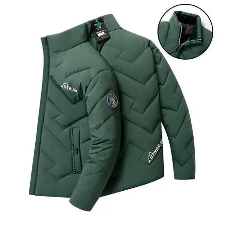冬季男士棉衣短款立领加厚保暖外套韩版潮流羽绒棉服休闲冬装棉袄商品大图