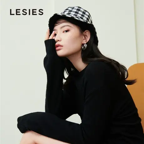 蓝色倾情春秋季毛衣女装新款 线下专柜毛衣长袖针织衫上衣图片