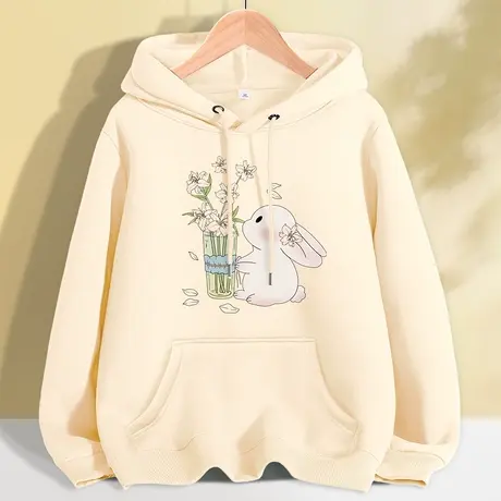 卫衣女秋冬爆款2023冬季新款女装连帽小个子学生加绒加厚上衣秋季商品大图