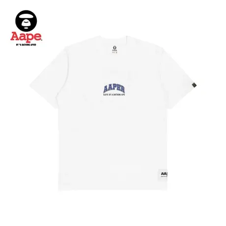 AAPER男装春夏图案纯色酷帅印花宽松短袖T恤1259XXK商品大图