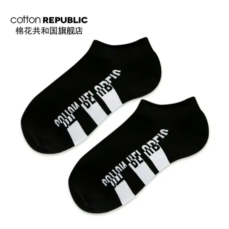 Cotton Republic/棉花共和国女士几何情侣休闲棉质森系少女学院风商品大图