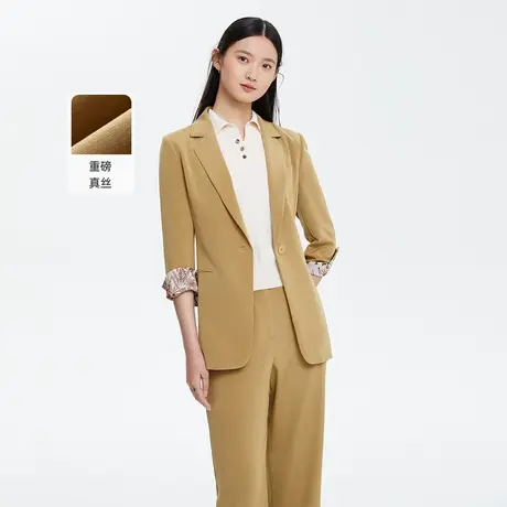 俪雅/LANCY商场同款新款收腰西装外套女士通勤西服专柜正品奥莱图片