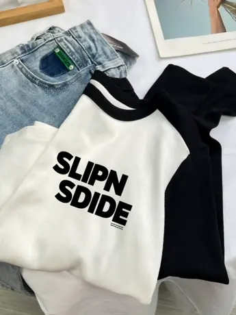 春秋装仿棉长袖t恤女欧洲站欧货潮牌女装冬季洋气内搭打底衫上衣商品大图